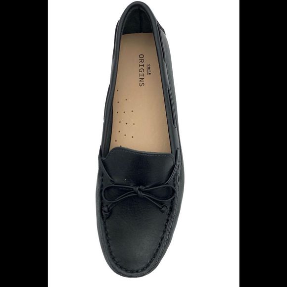 Earth Origins Leather Driving Moccasins Monarch Black - Medium - Picture 3 of 3